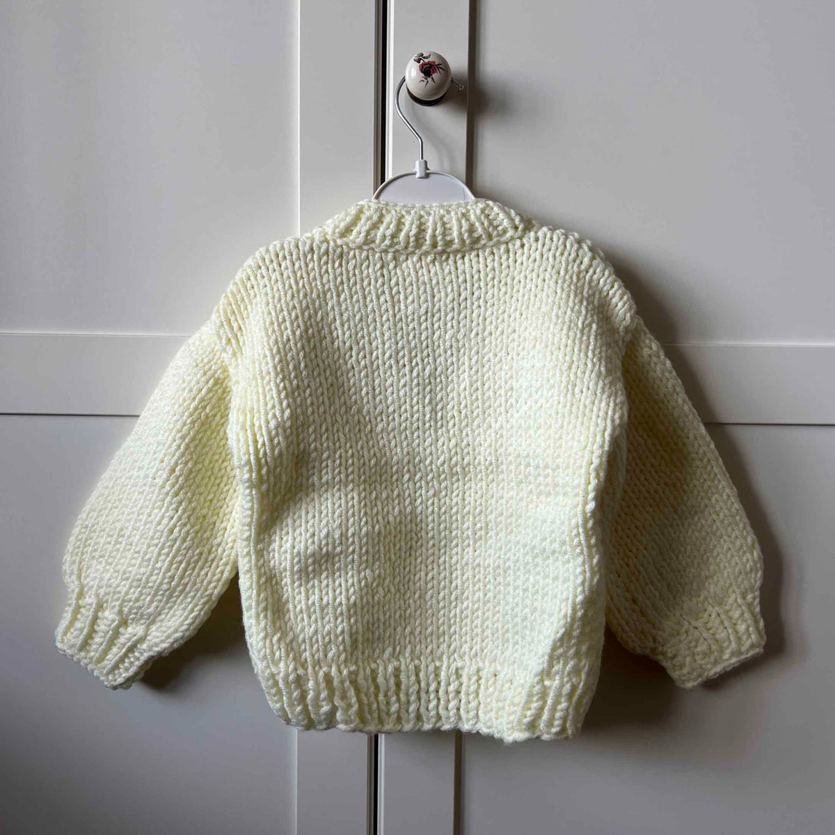 Sunflower Baby Cardigan - Cream